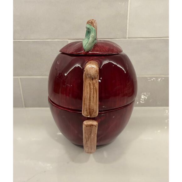 Vintage Apple Tea for One Set - Peggy Jo Ackley Style - Picture 2 of 10